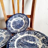 Set of 3 plates palissy