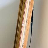 Large HST painting depicting a floral bouquet signed Lina Pont (?)