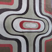 Grand tapis vintage des années 70 1970