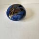 Vase for sticking flowers in ceramic free form Signed Jean Cacheleux Puisaye