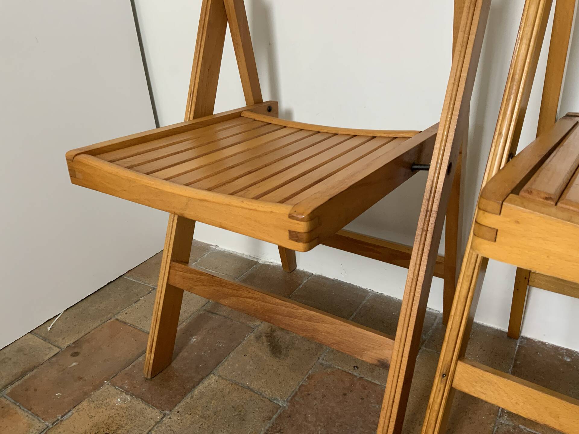 Trio de chaises pliantes 70´