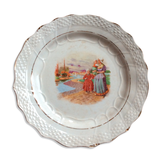 Old plate Moulin des Loups & Hamage Nord