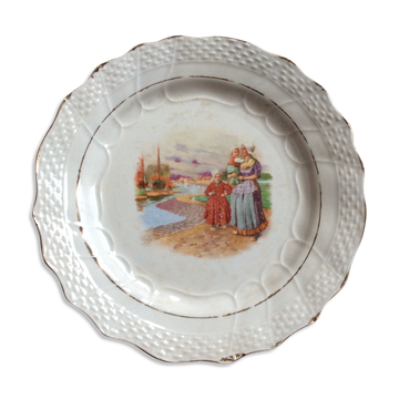 Old plate Moulin des Loups & Hamage Nord