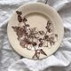 Ironstone dessert plate "Tremières" Salins