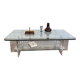 Table Basse en Verre et Plexi Vintage