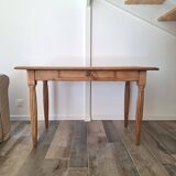 Country style oak farmhouse desk / table