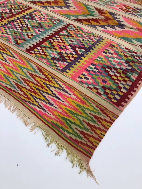 tapis Nord-Africain tapis Antique Berbère Algérien Ethnique Bohème 230x216