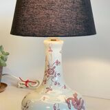Vintage Matet earthenware ceramic lamp