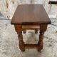 Vintage Solid Oak Nightstand #D545