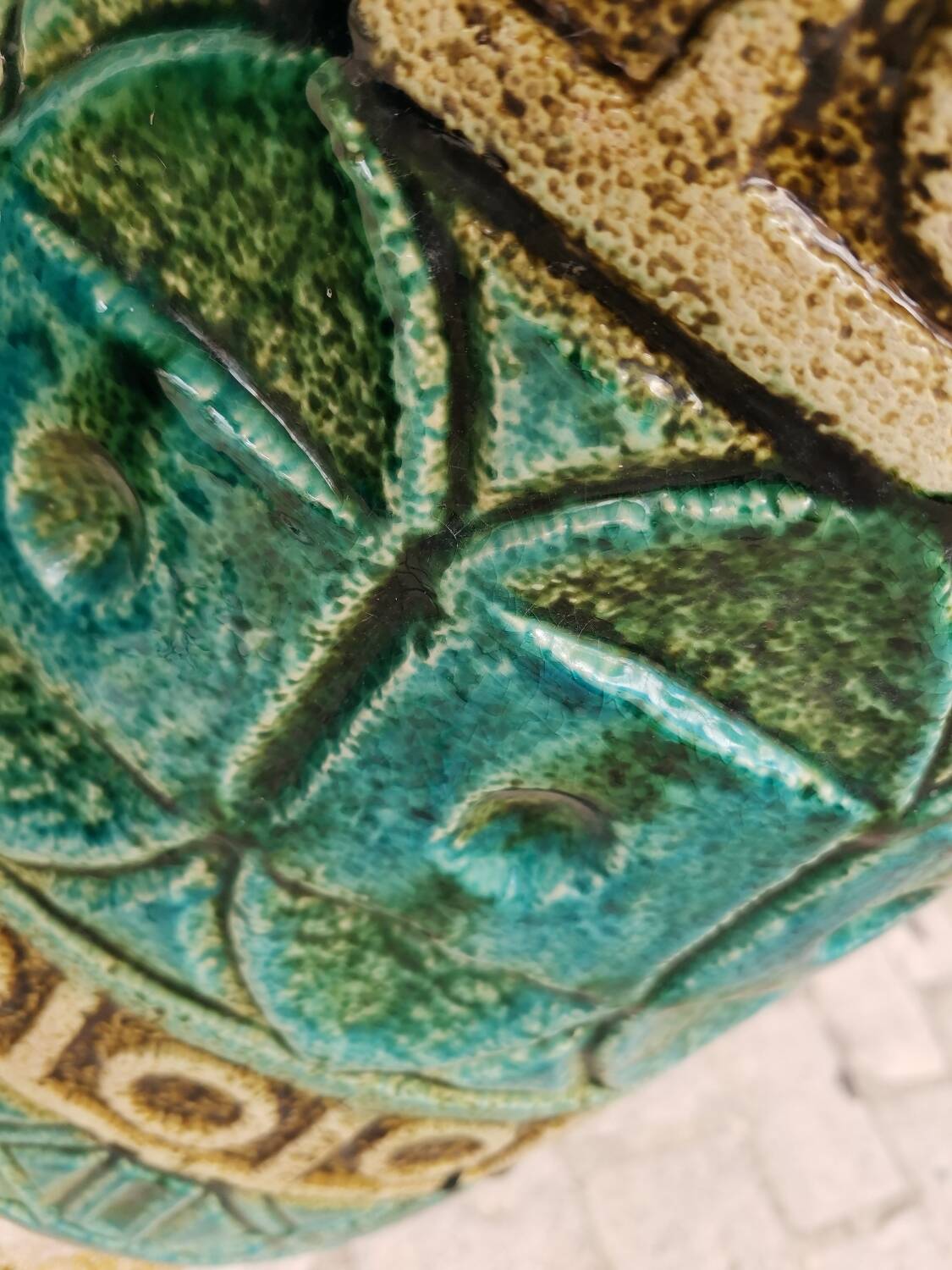 Vase, umbrella stand, Bay keramik