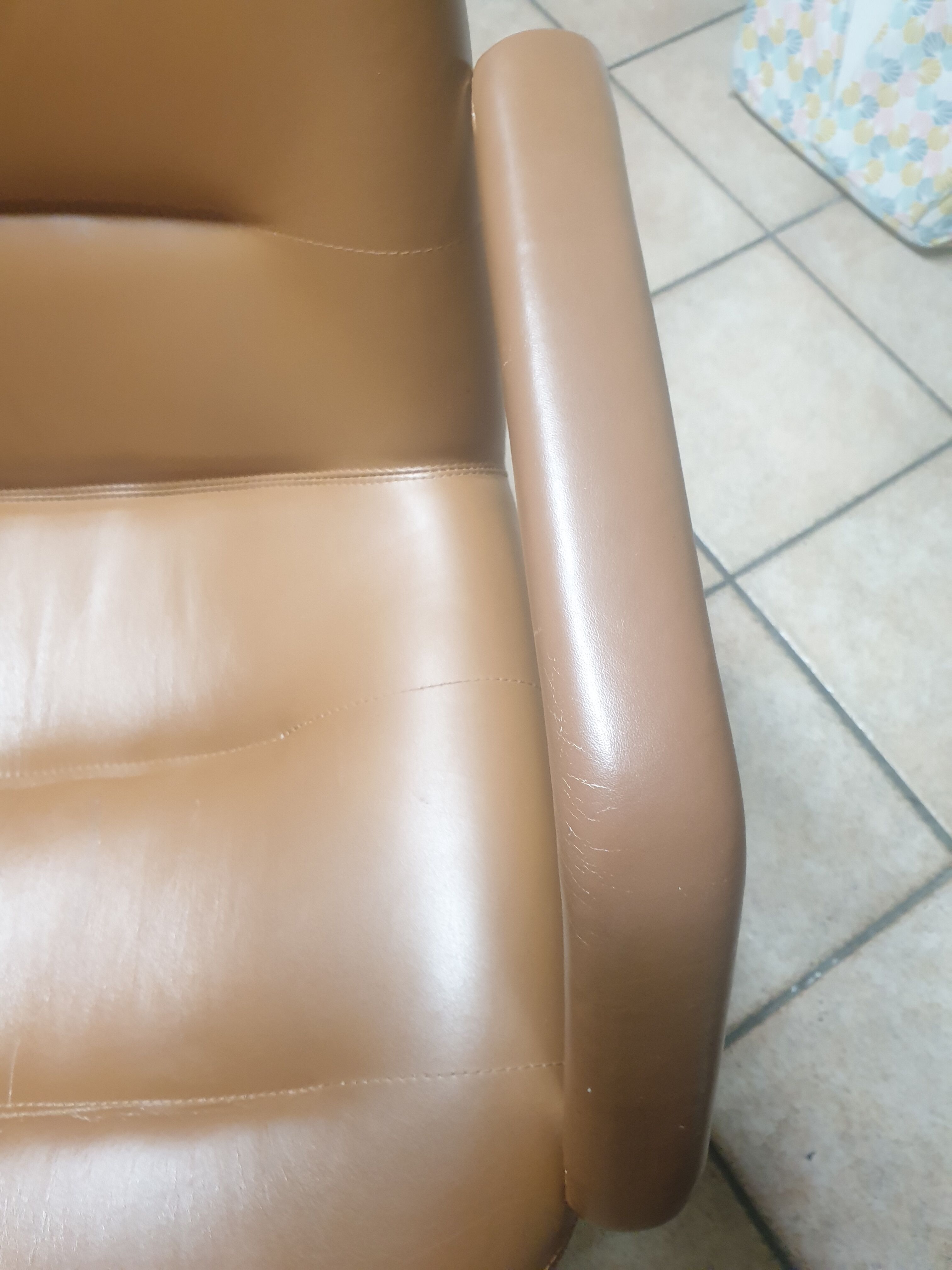 Vintage office armchair