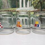 vintage flag beer mug shop