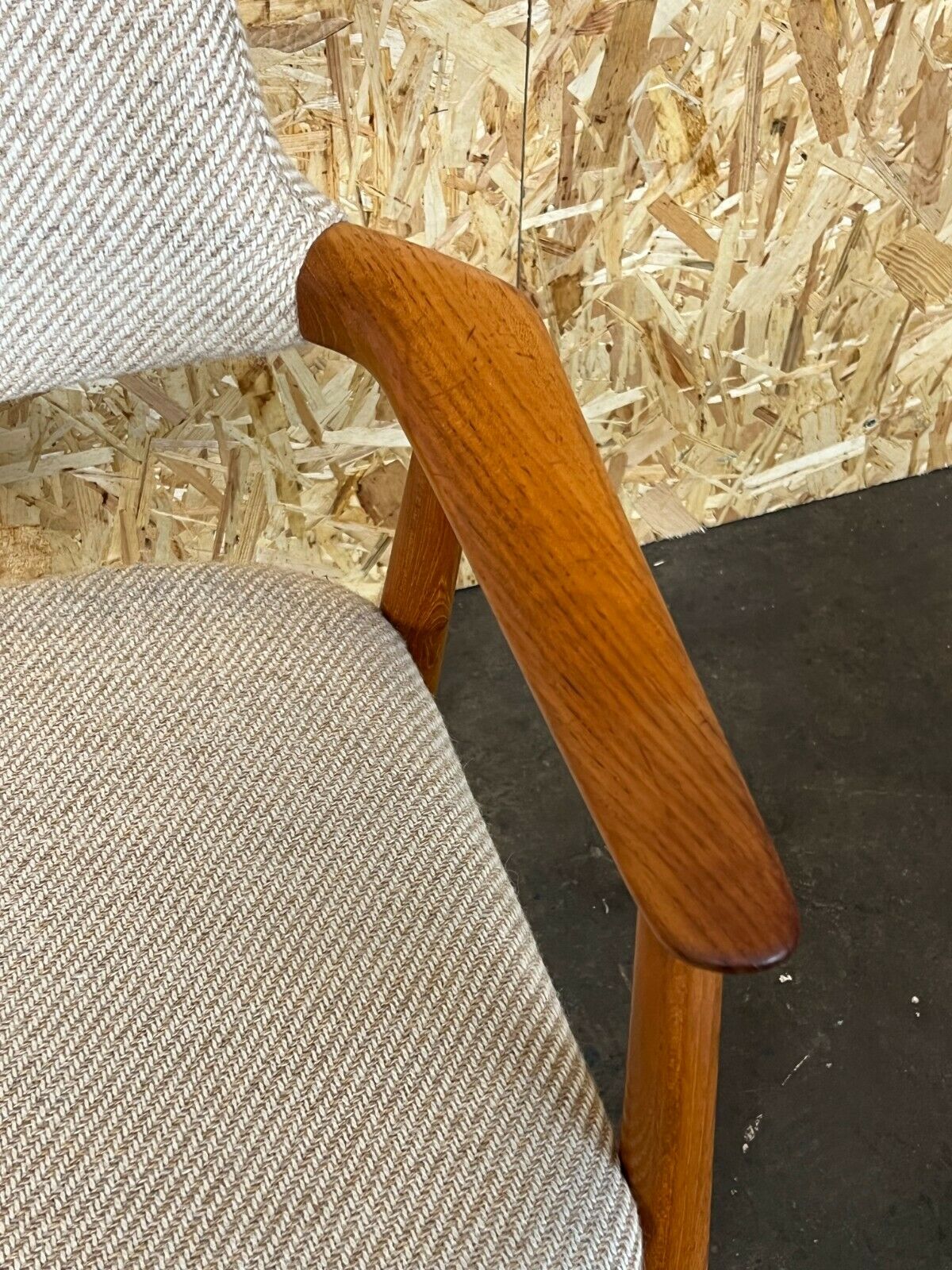 60s 70s teak armchair desk chair Svend Age Eriksen Glostrup