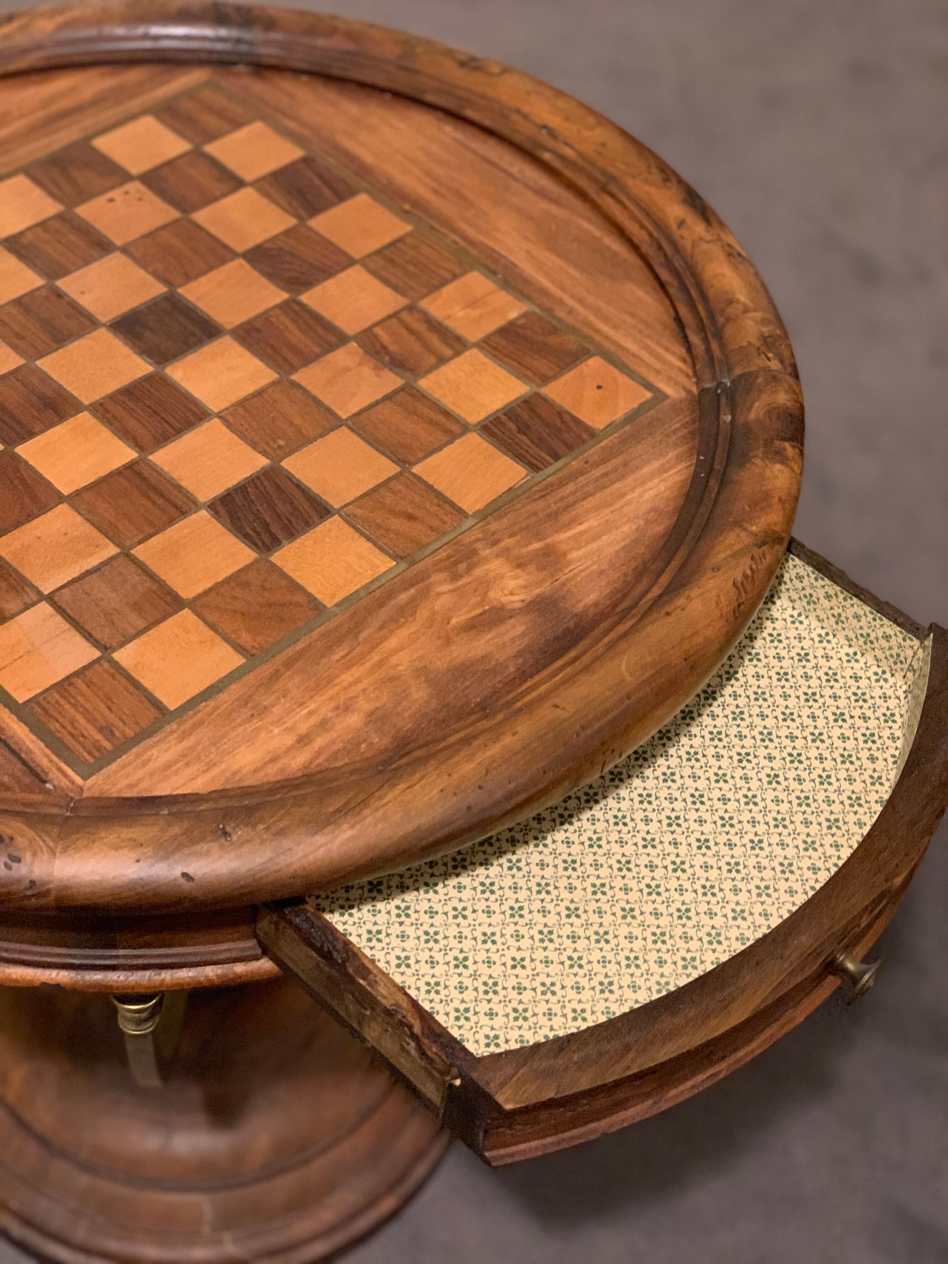 Guéridon table à jeux