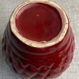 Glazed ceramic vase