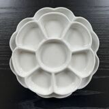 Pair of porcelain flower dishes