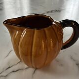 Vintage pumpkin pitcher