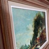 Framed reproduction Corot