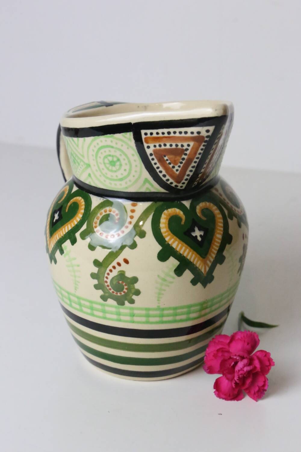 Quimper Paul Fouillen cider pitcher