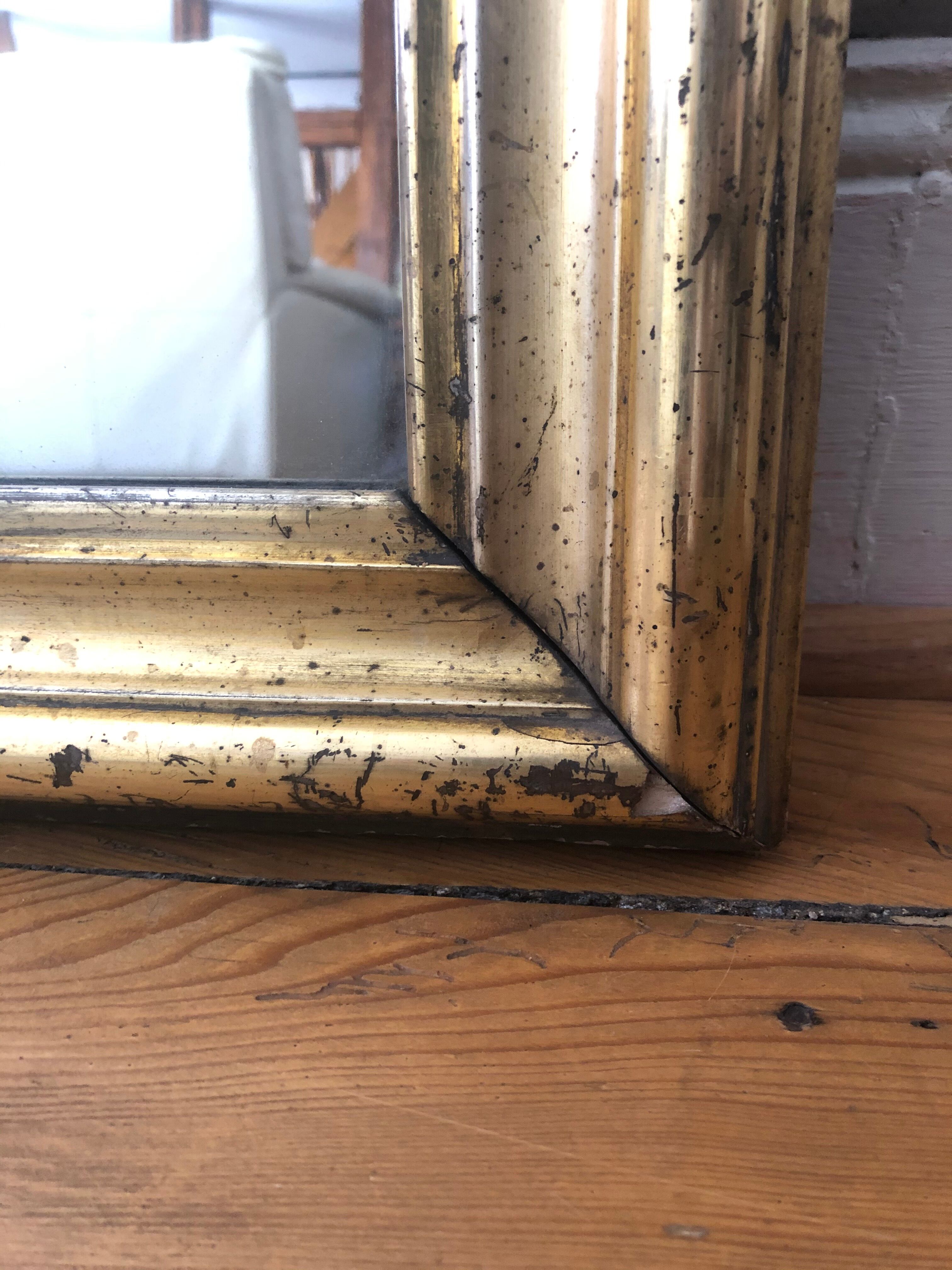 Old mirror type Louis Philippe - 80x55cm