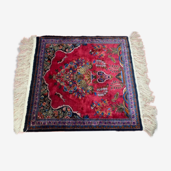Silk carpet, 70x93 cm