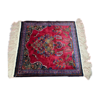 Silk carpet, 70x93 cm