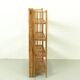 Bamboo Folding Campaign Shelves, France 1920s