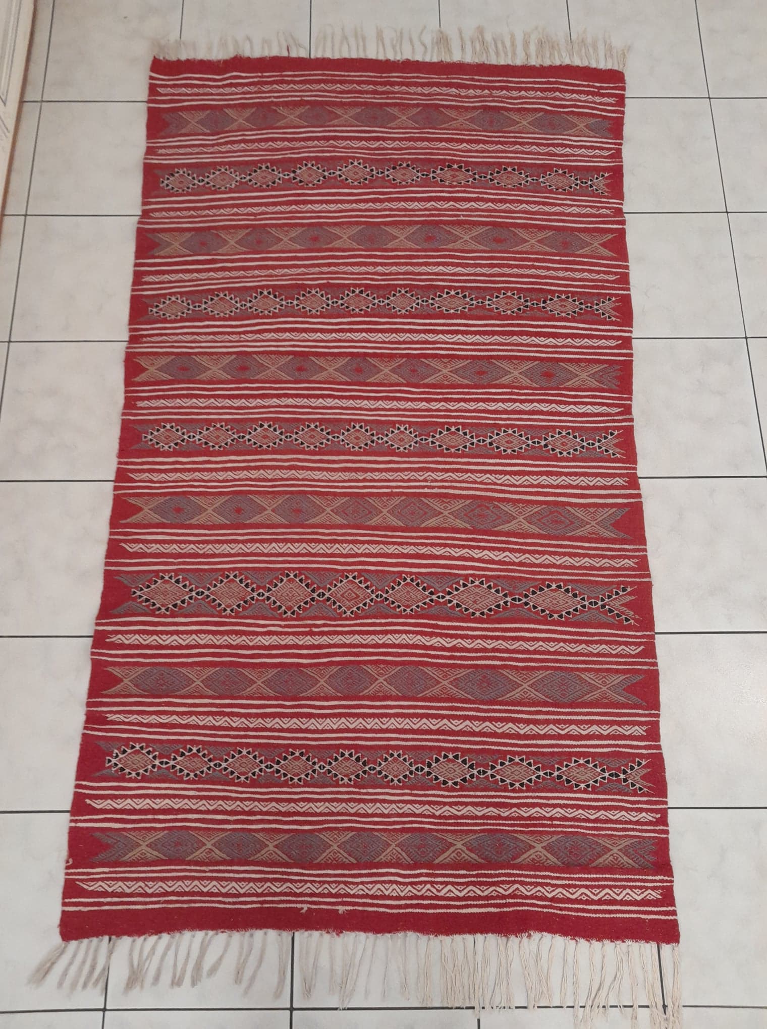 Kilim Merghoum handmade 203x114cm carpet