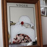 Screen printing mirror vogue 1970/80