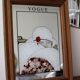 Miroir sérigraphie vogue 1970/80