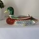Vintage ceramic duck catchall