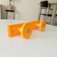 Vintage 80s wall coat rack