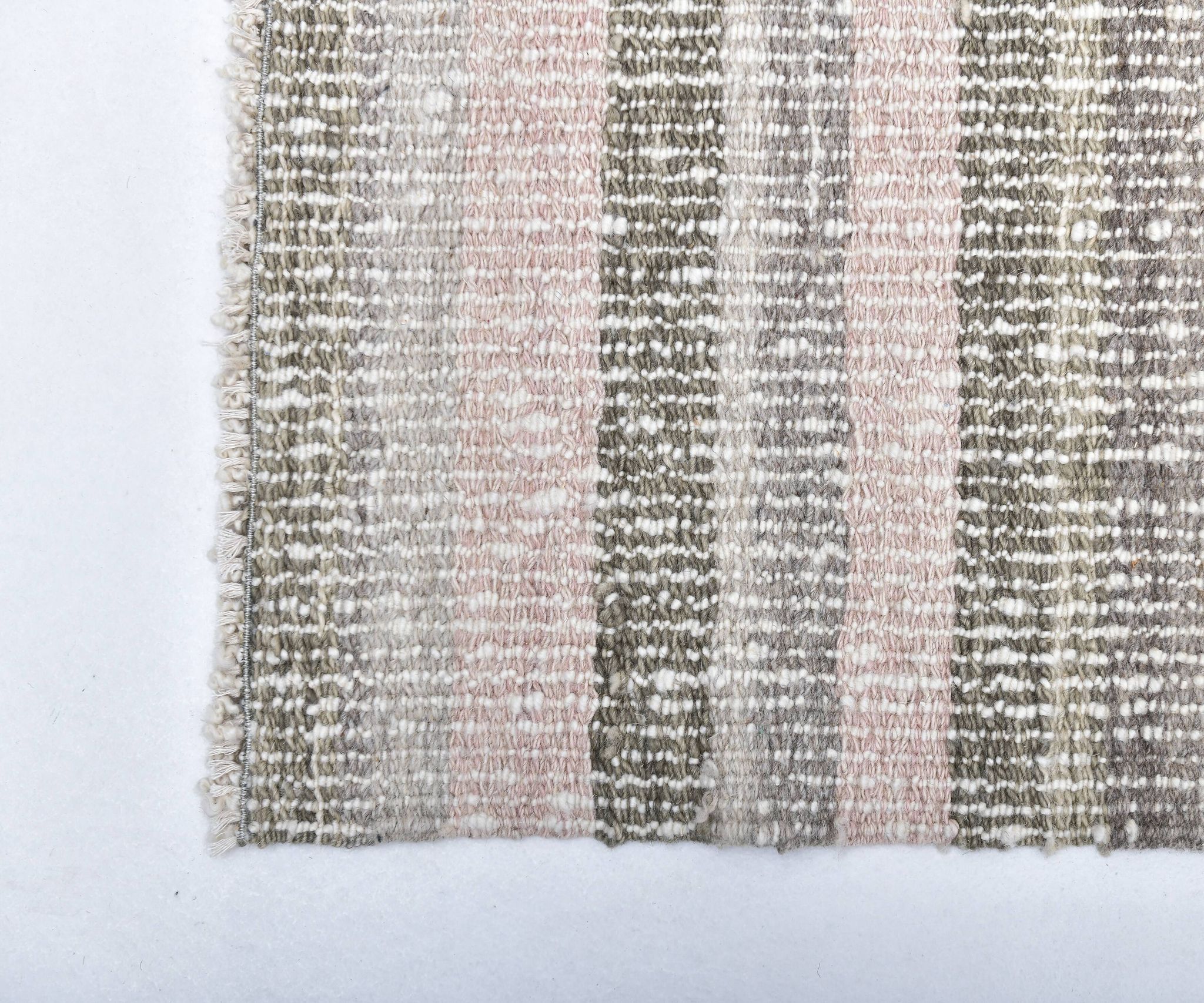 Pastel pink kilim rug, 325x217 cm wool kilim rug, large kilim carpet