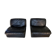 Pair of leather heaters Ligne Roset 1980