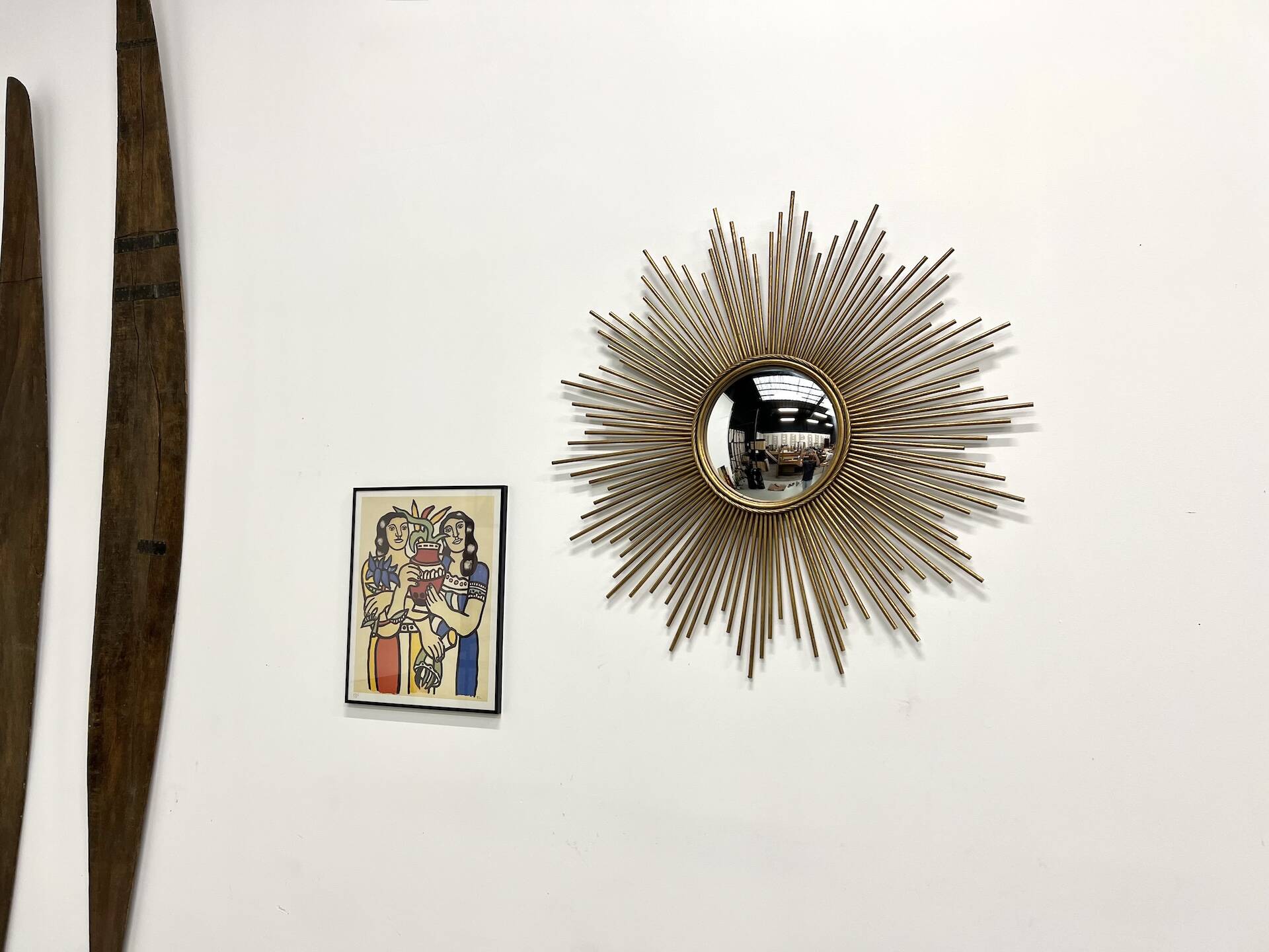 Witch's eye mirror, circa 1950