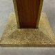 Jugendstil coffee table with hammered decoration.