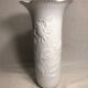 Former kaiser germany drawing biscuit porcelain vase roses signed vintage