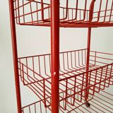 Vintage rolling dessert trolley