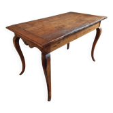 Bureau Louis XV provincial – XVIIIe siècle – Noyer & Orme – 116 x 63 cm
