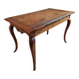 Louis XV provincial desk – 18th century – Walnut & Elm – 116 x 63 cm