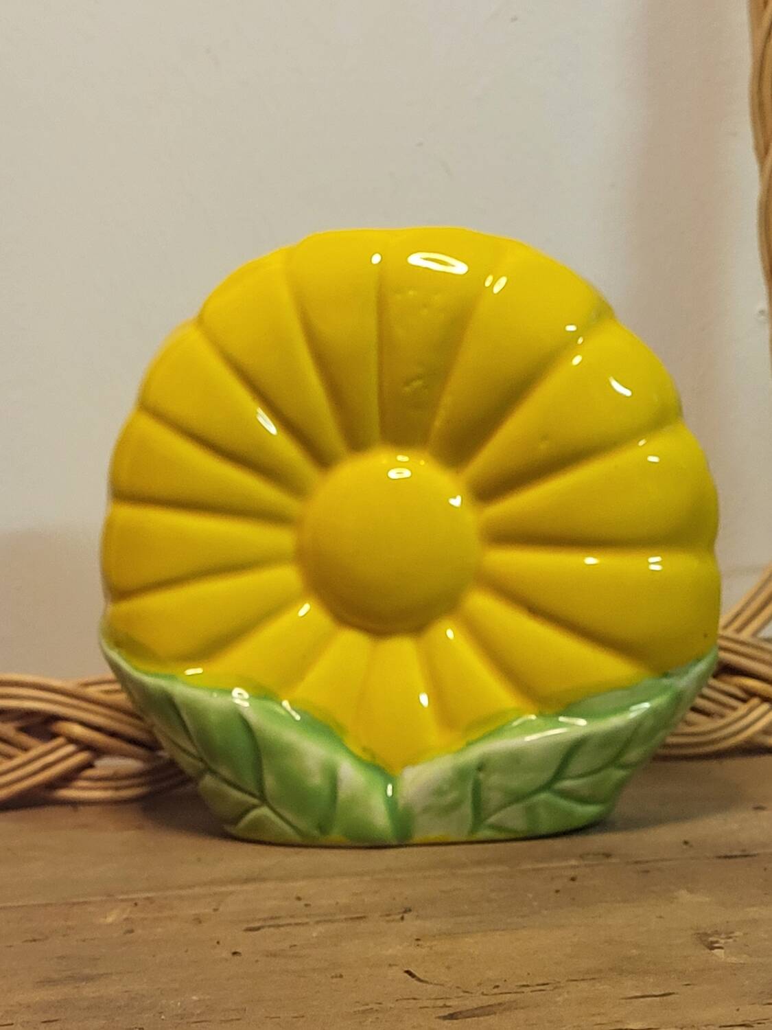Sunflower vase