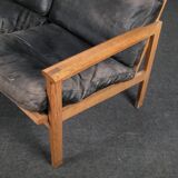 Model Capella teak sofa by Illum Wikkelsø for Niels Eilersen, 1960s