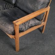 Model Capella teak sofa by Illum Wikkelsø for Niels Eilersen, 1960s