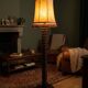 Floor lamp by Charles Dudouyt, 1940