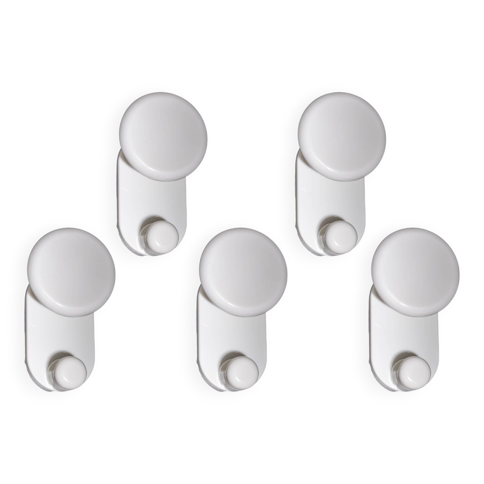 Set of 5 nos white coathanger by carlo bartoli for con & con