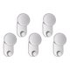 Set of 5 nos white coathanger by carlo bartoli for con & con