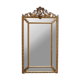 Old Napoleon III louis XV style mirror with parecloses 162cm x 90cm