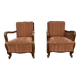Set of antique Italian lounge chairs, 1920s