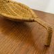 Vintage Danish-style wicker basket