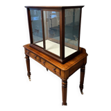 Mahogany display cabinet